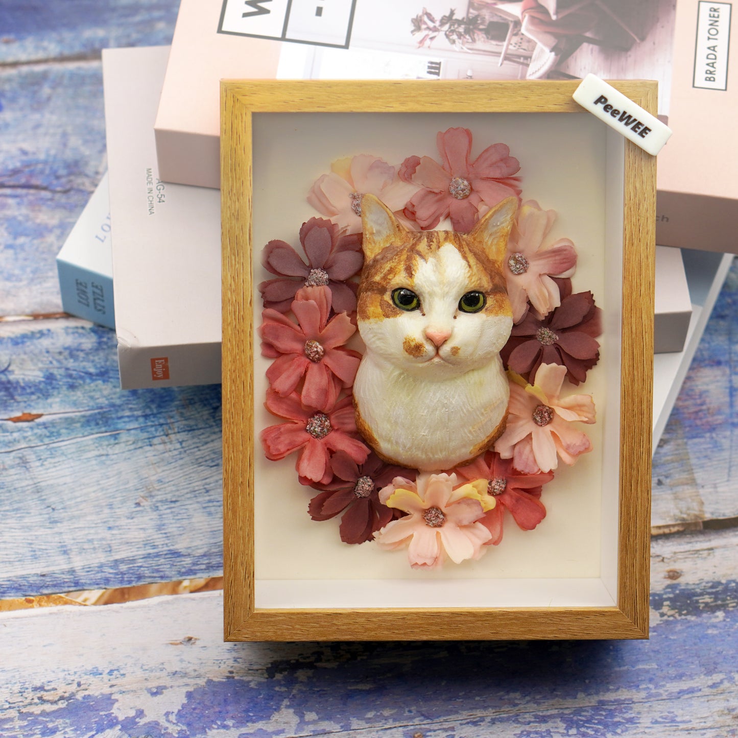 Custom Blossoming Pet Portrait