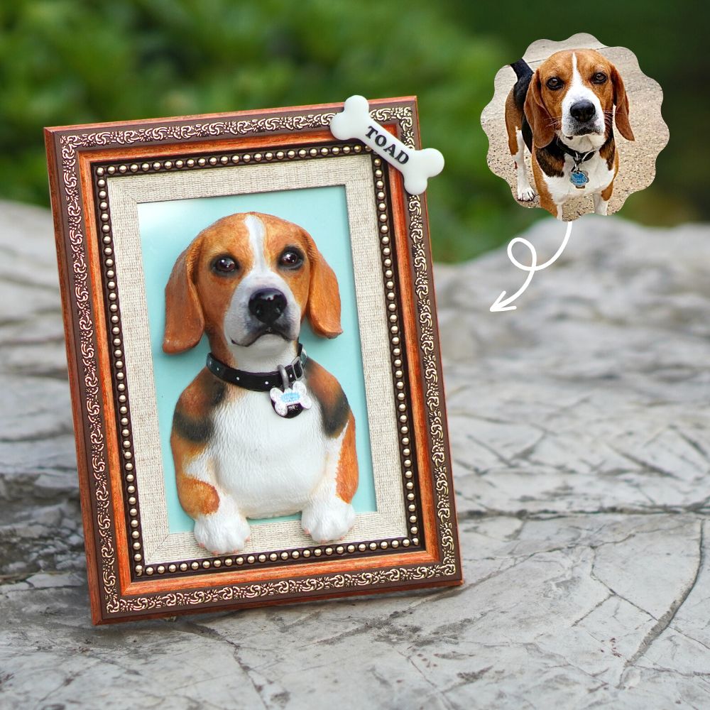 Custom 3D Pet Portrait