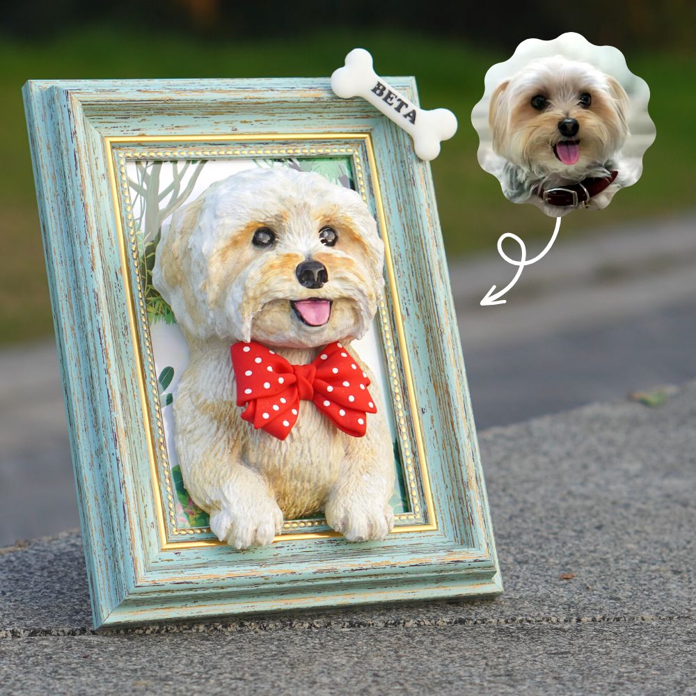 Custom 3D Pet Portrait