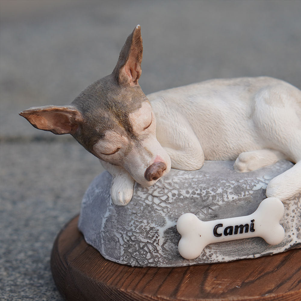 Custom Sleepy Angel Pet Figurine