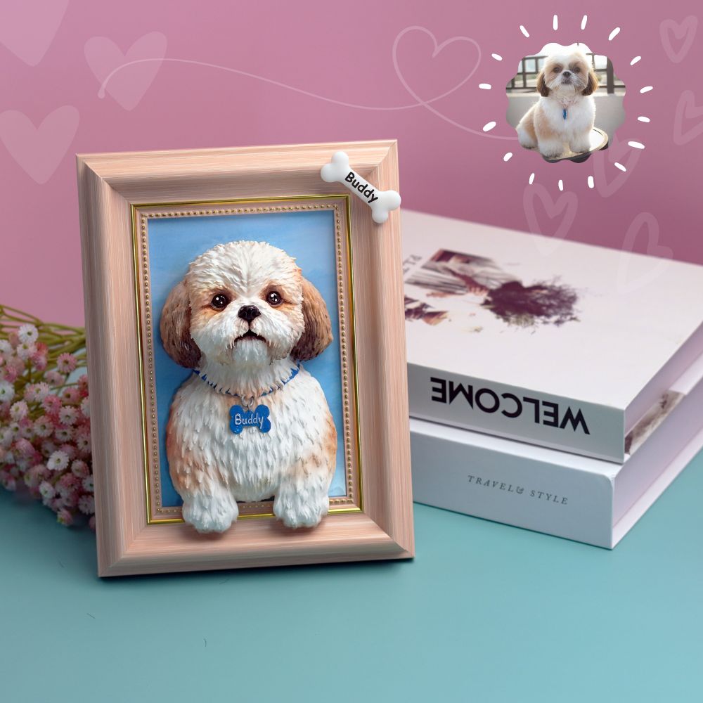 Custom 3D Pet Portrait